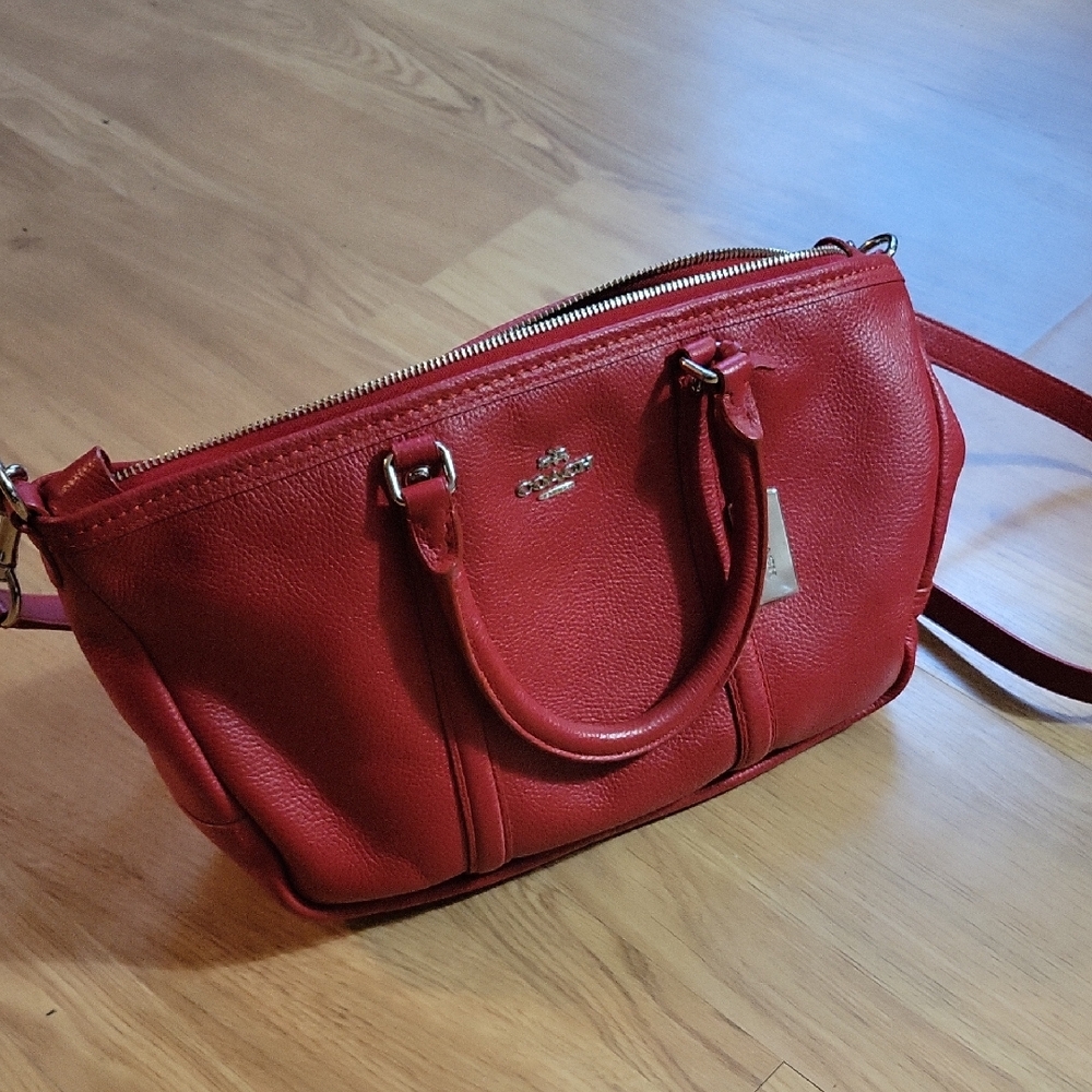 Coach Cherry Red Crossbody Bag